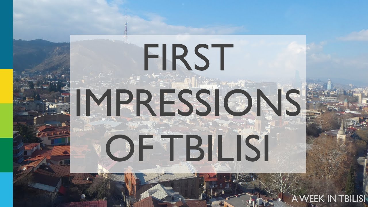 My first impressions of TBILISI 🇬🇪 Georgia Travel Vlog