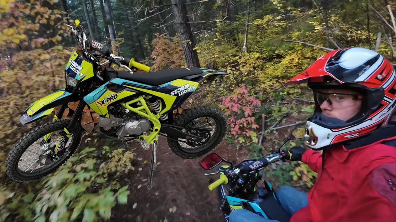 Test jazdy motocyklem terenowym Xpro Amazon!
