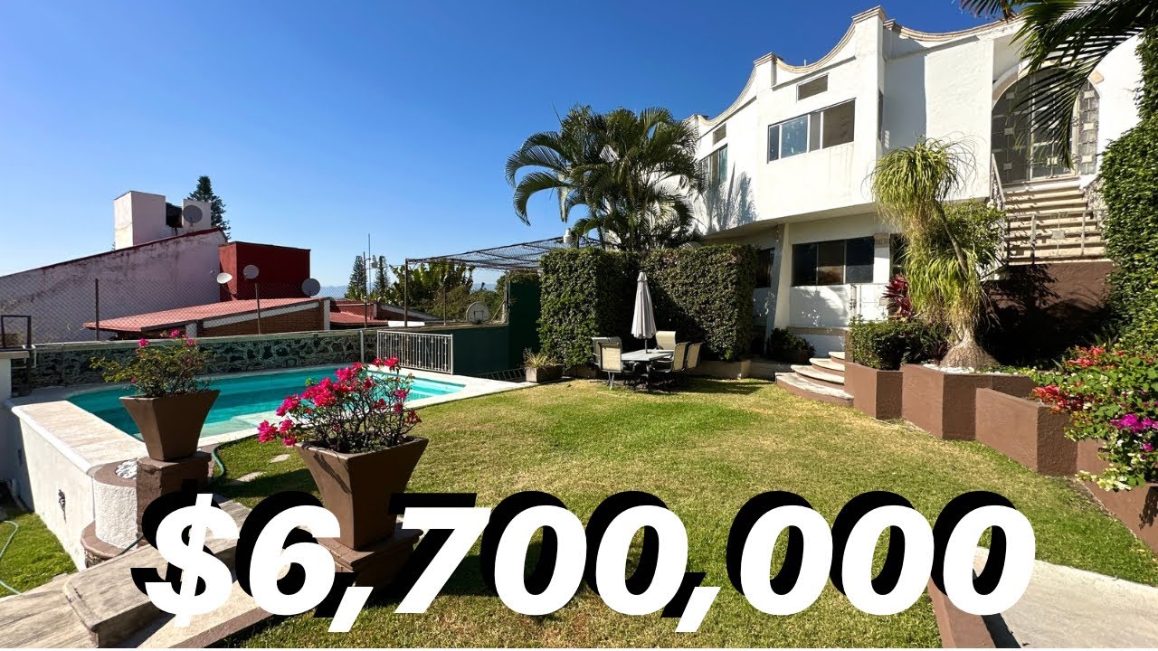 😱🏡Vendemos casa en zona Residencial Brisas de Cuernavaca con alberca y jardin privados🏡