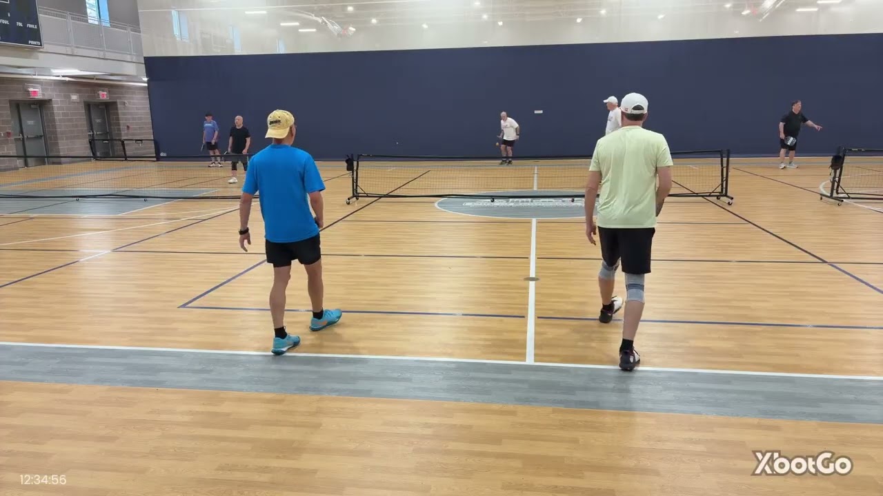 Team pressure men’s doubles Craig and Dave ￼