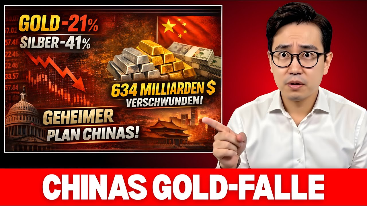 RIESIG : Chinas 7 teiliger Gold  und Silberplan ist jetzt live