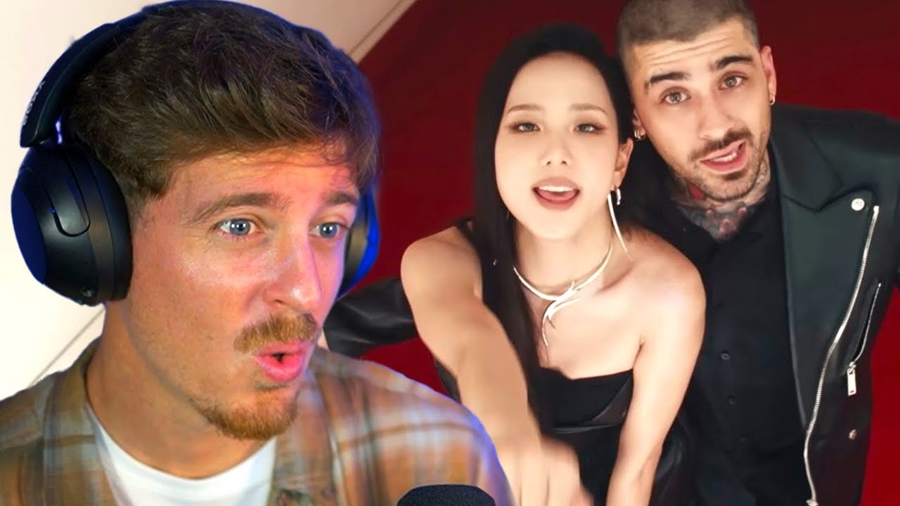 JISOO X ZAYN - EYES CLOSED (OFFICIAL MV) FIRST REACTION