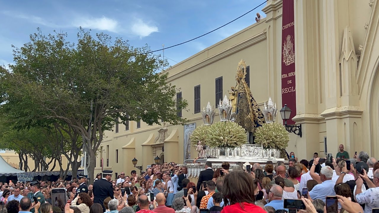 Procesión en Regla. Chipiona. 2023. ​⁠@cofrademania-jerez