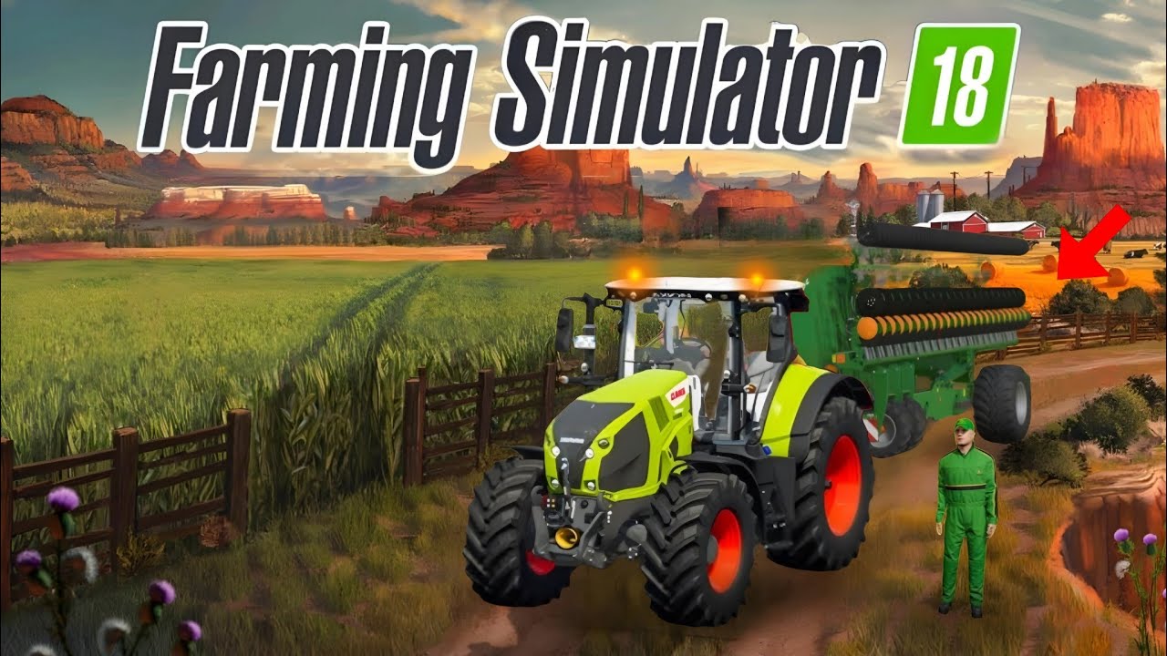 Fs 18 Grass  Cutting Gameplay! Farming Simulator 18 ! Timelapse #fs18