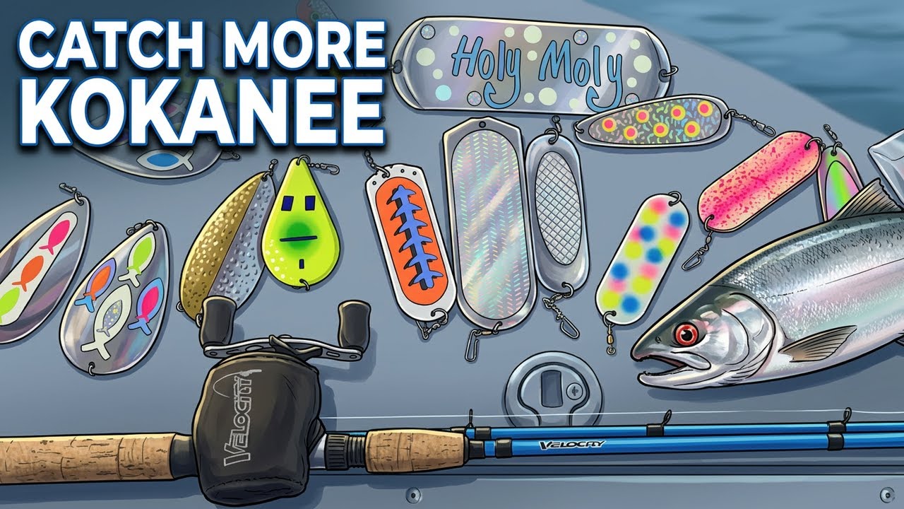 Основы Kokanee Dodger: секрет ловли большего количества рыбы