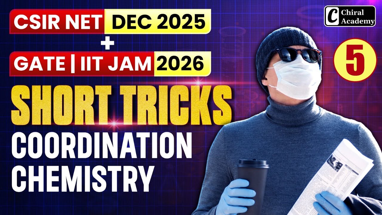 Coordination 5 - Term Symbols Short Notes & Tricks | CSIR NET DEC 2025, GATE & IIT JAM 2026