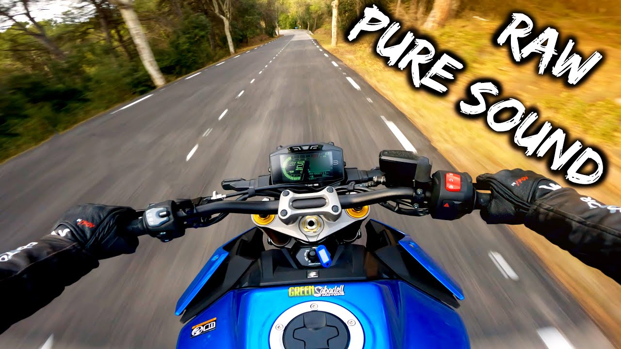 SUZUKI GSX-S1000 PURE SOUND / RAW / ONBOARD / 4K60fps / DRPOV