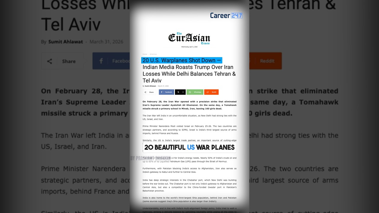 20 Beautiful US Planes Shot Down! Indian Media Roasts TRUMP!! #Trump #India #News