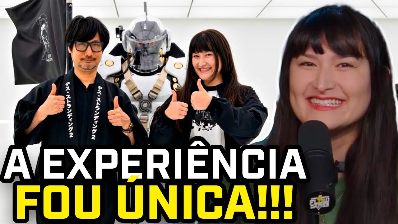 THAIS revela COMO foi CONHECER a KOJIMA PRODUCTIONS!! #FGN