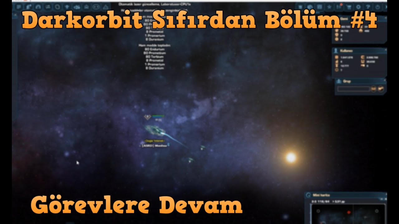 Darkorbit Sıfırdan Başlama Bölüm #4 / Durmak Yok Görevlere Devam