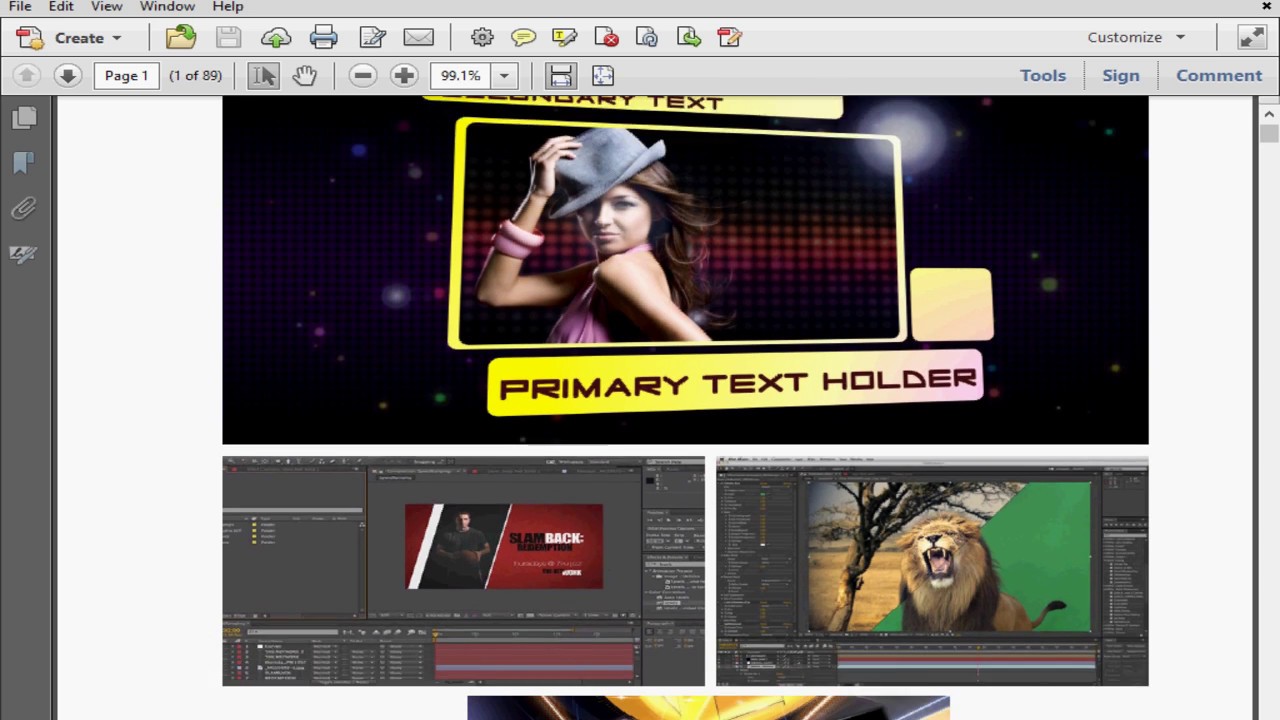 After Effect Lesson 1 In Khmer