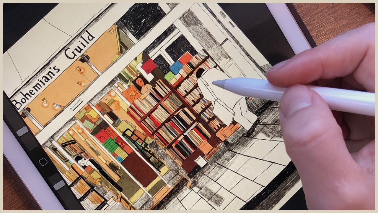 빈 캔버스를 두려워하지 않도록 도와드릴게요! 클래스101의 아이패드 드로잉 수업입니다 ✍️