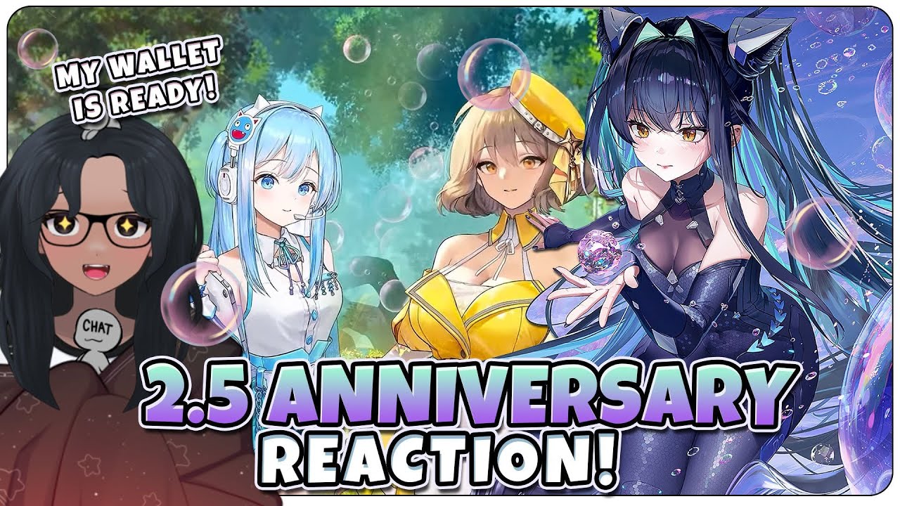 🌊MY WALLET IS READY!! 2.5 ANNIVERSARY REACTION! | Goddess Of Victory Nikke | VOD #nikke
