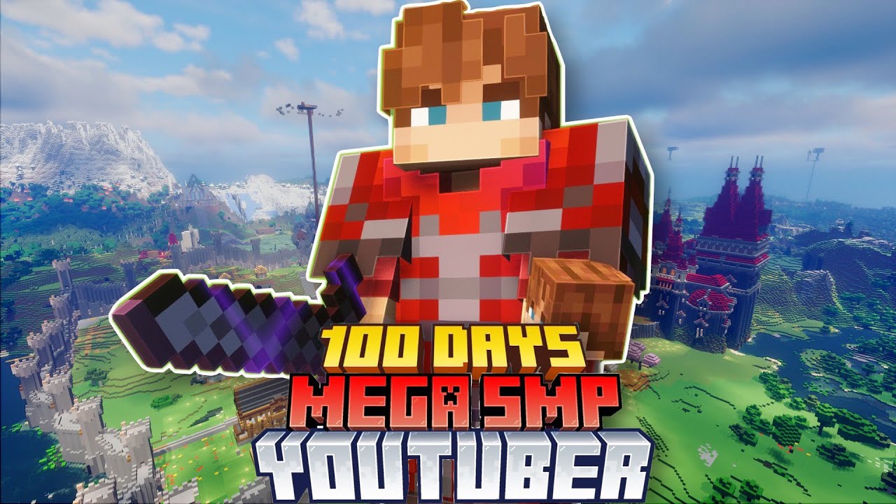 M&igrave;nh Sinh Tồn 100 Ng&agrave;y Minecraft MEGA SMP | H&agrave;nh Tr&igrave;nh Sinh Tồn Của Dương record !!