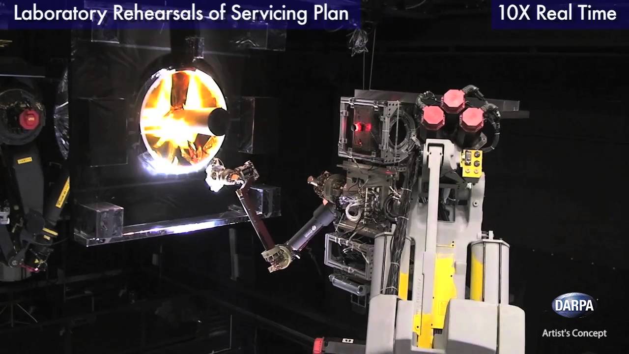 Robotic Servicing of Geosynchronous Satellites (RSGS) Concept Video