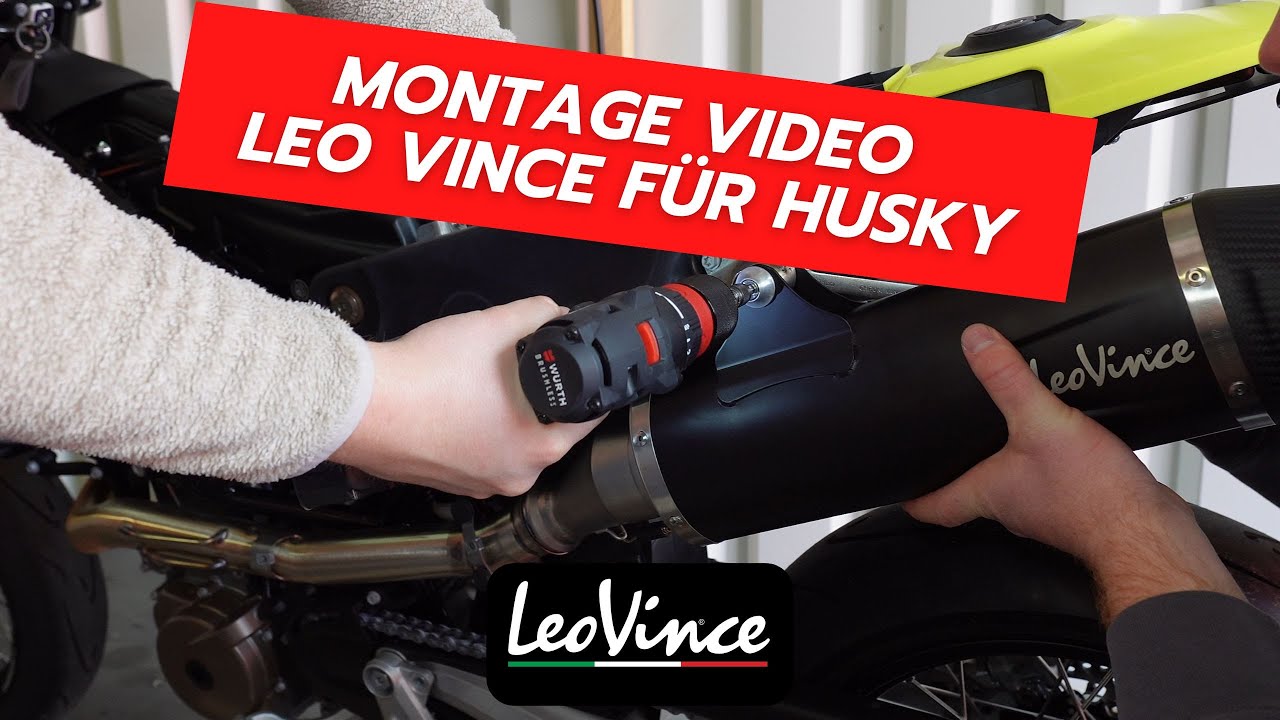 Auspuff Leo Vince Husqvarna 701 Montage Erklärung | #leovince #anleitung #Motorrad #euro5 #supermoto