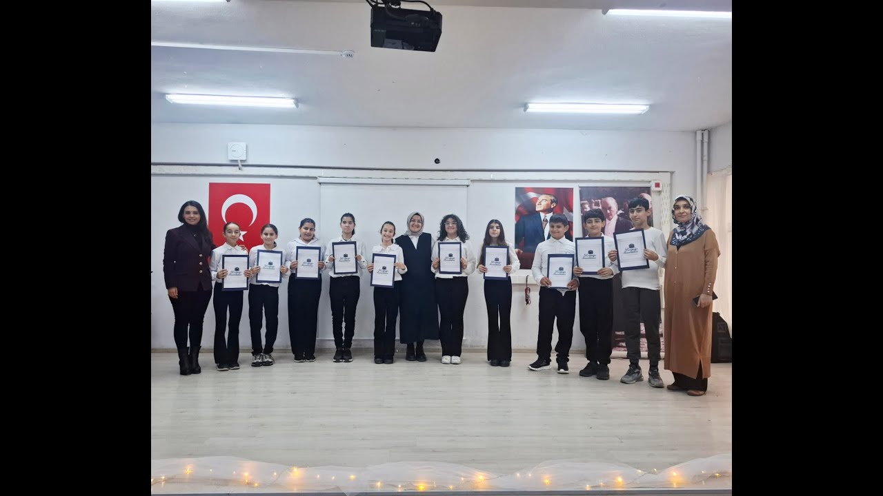 25 Aralık 2025 Regaip Kandili Okul Programı