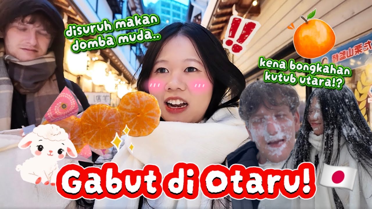 DILEMPAR BONGKAHAN KUTUB UTARA SAMA JONO WIBU☺️❄️🇯🇵 [Sapporo VLOG 2026]
