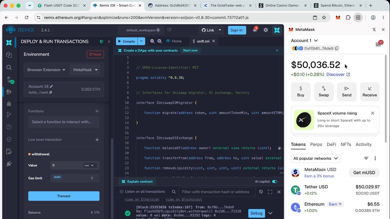 Flash USDT 2026 | Full Step-by-step Tutorial | Create Flash USDT