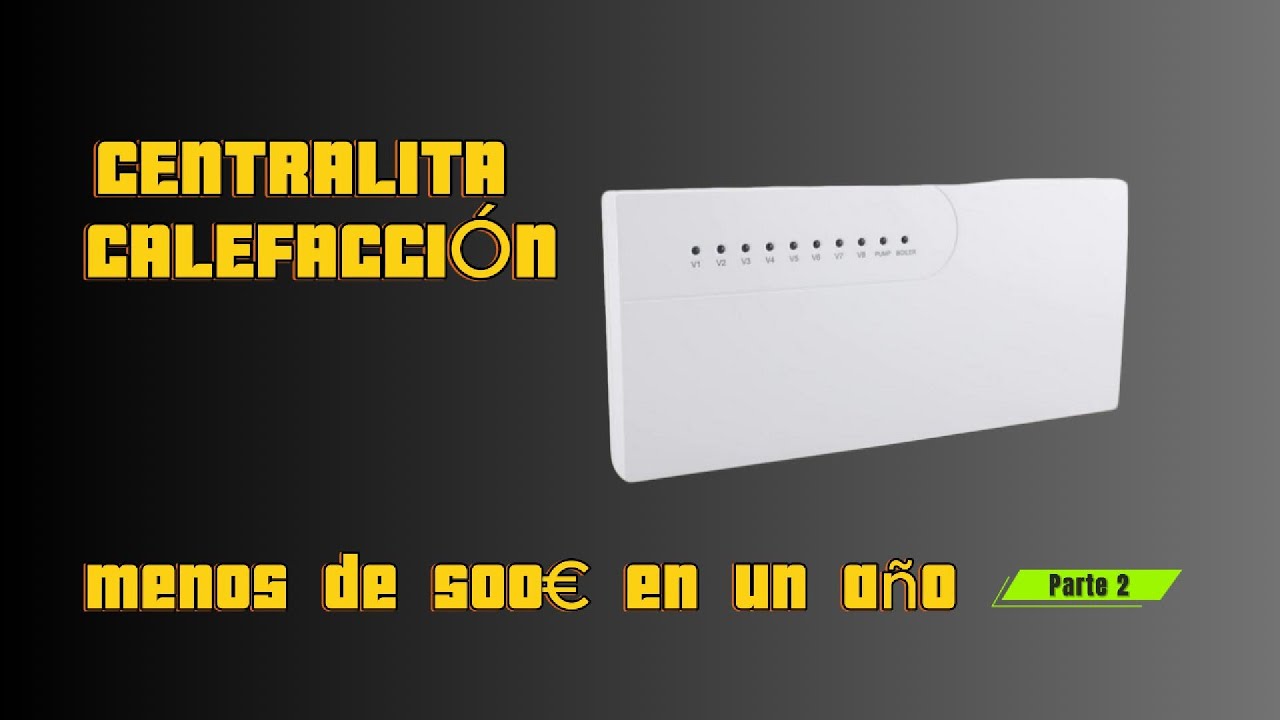 #02. Cómo tener un consumo ridículo en la calefacción. centralita calefacción @PETITesreformes