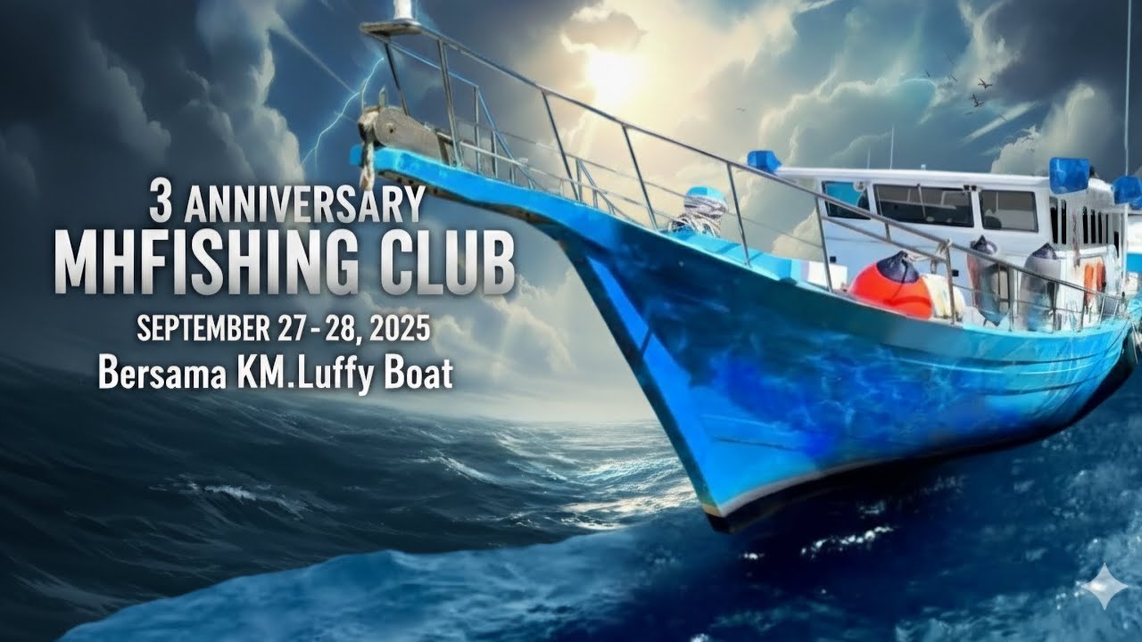TRIP ANNIVERSARY  BERSAMA KAPAL MANCING MEWAH KM.LUFFY