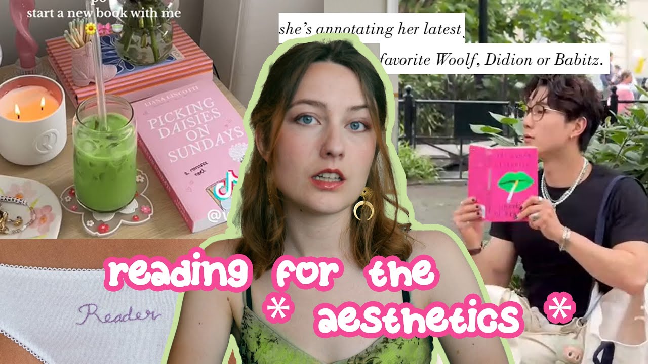 performative readers, ‘book girlies’ & the aesthetification of books