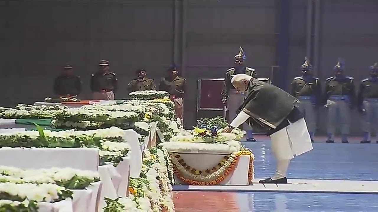 PM. Modi ji salute for Indian army