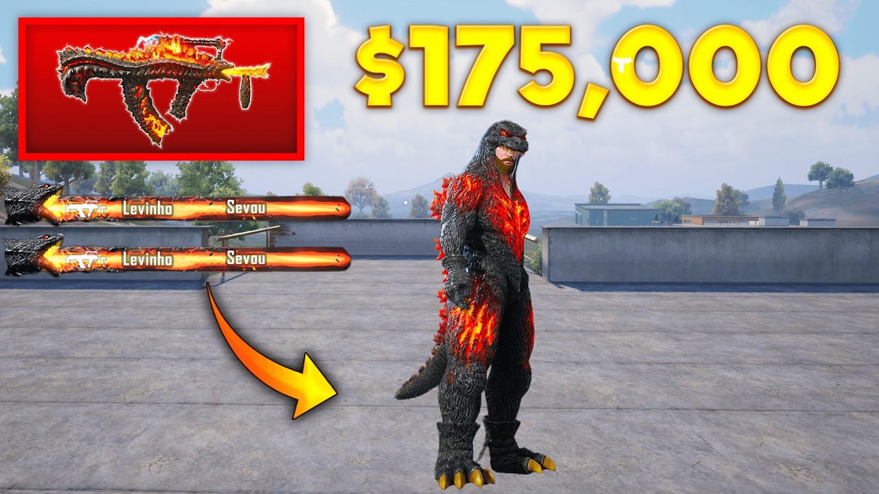 NEW Godzilla Groza $175.000 UC IN PUBG MOBILE 🔥