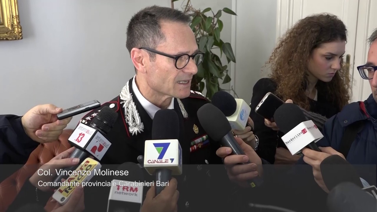 Bari, smantellato il clan Di Cosola: 22 arresti per associazione mafiosa e voto di scambio