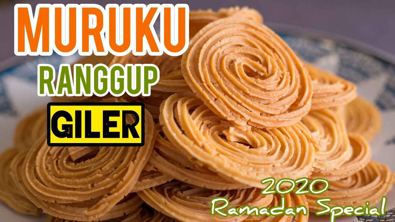 Tips cara buat MURUKU yg MUDAH & RANGUP GILER | HOW TO MAKE MURUKU | RAMADAN SPECIAL 2020|Chef Dave