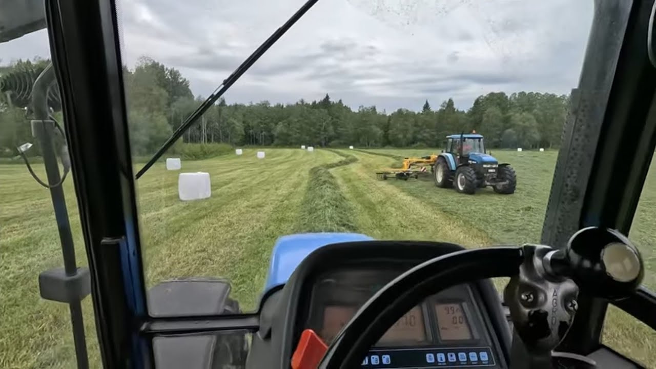 Johans väderspådom o chansning AB grässkörd #3 || Bondevloggen ||