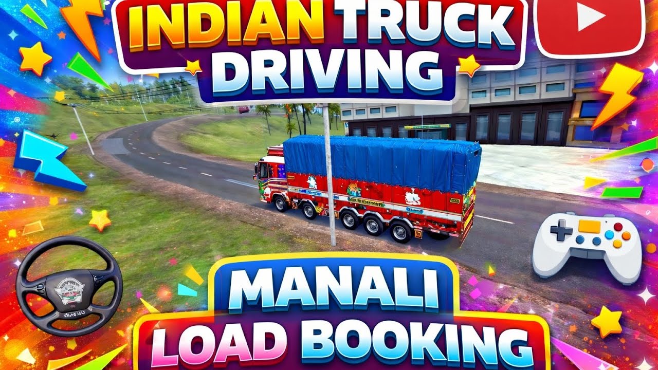 Indian truck driving mana load booking #ets2india #modtruksulawesi #ets2india #truckdriver 