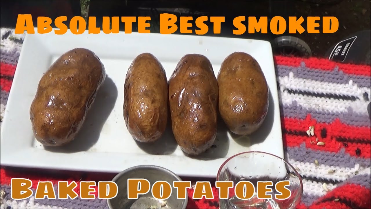 Как приготовить самый лучший копченый запеченный картофель
