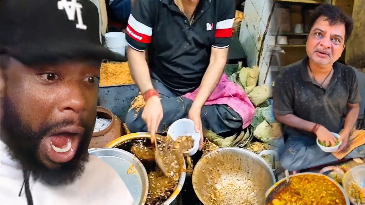 CashNasty Reacts To DIRTIEST Indian Street Food..