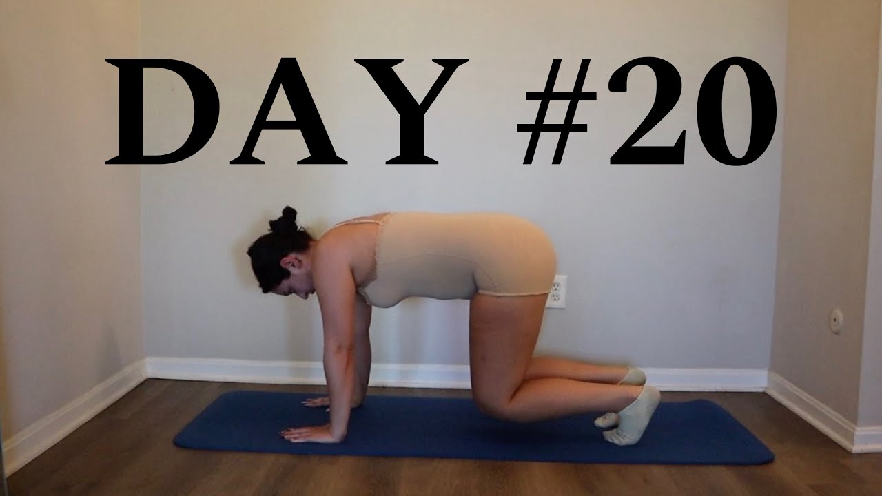 Day #20 Pilates Beginner 30 Day Workout Challenge At Home No Equipment