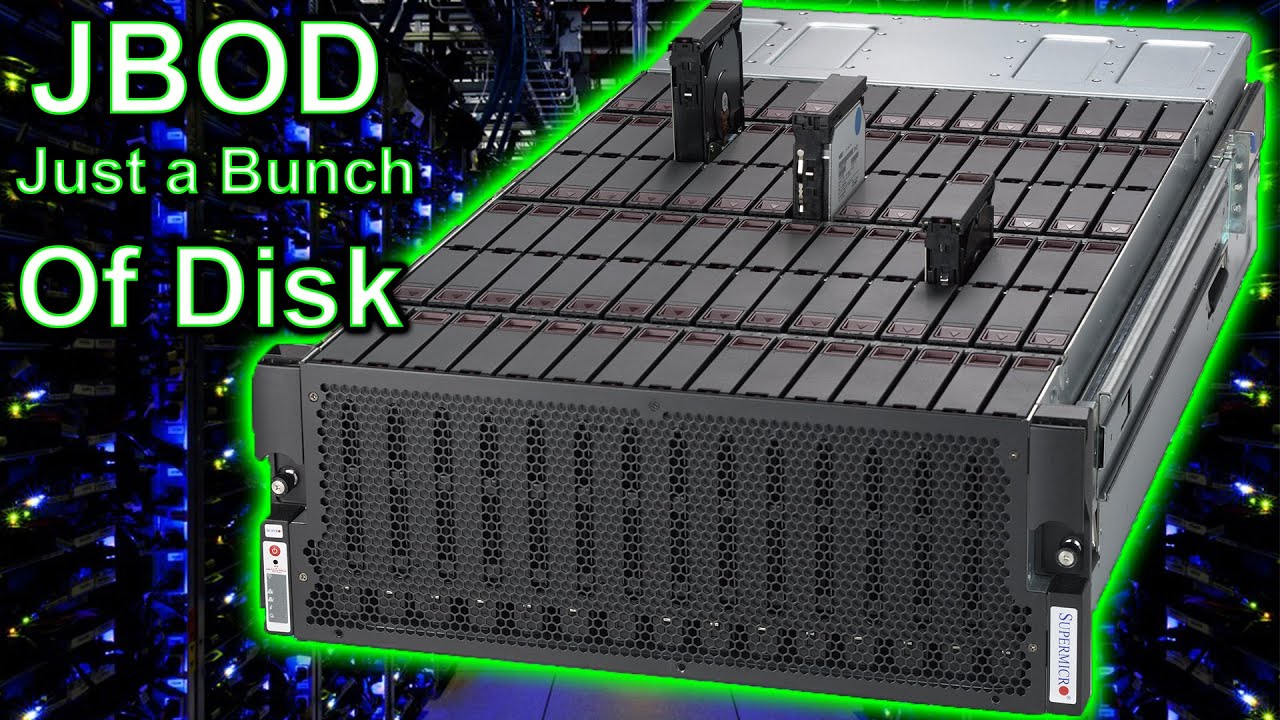 JUST A BUNCH Of DISKs {JBOD} Explained {Computer Wednesday}