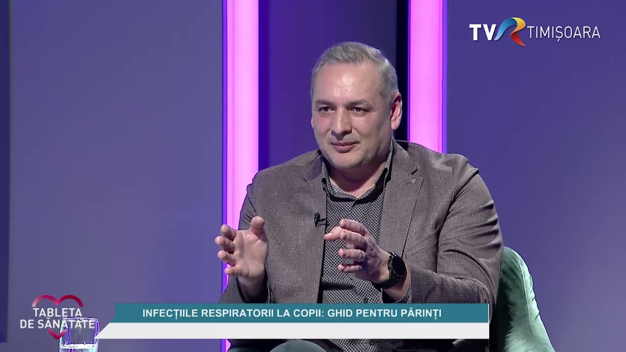Infecţiile respiratorii la copii: ghid pentru părinţi, cu dr. I. Jugănaru #TabletaDeSanatate @TVRTM