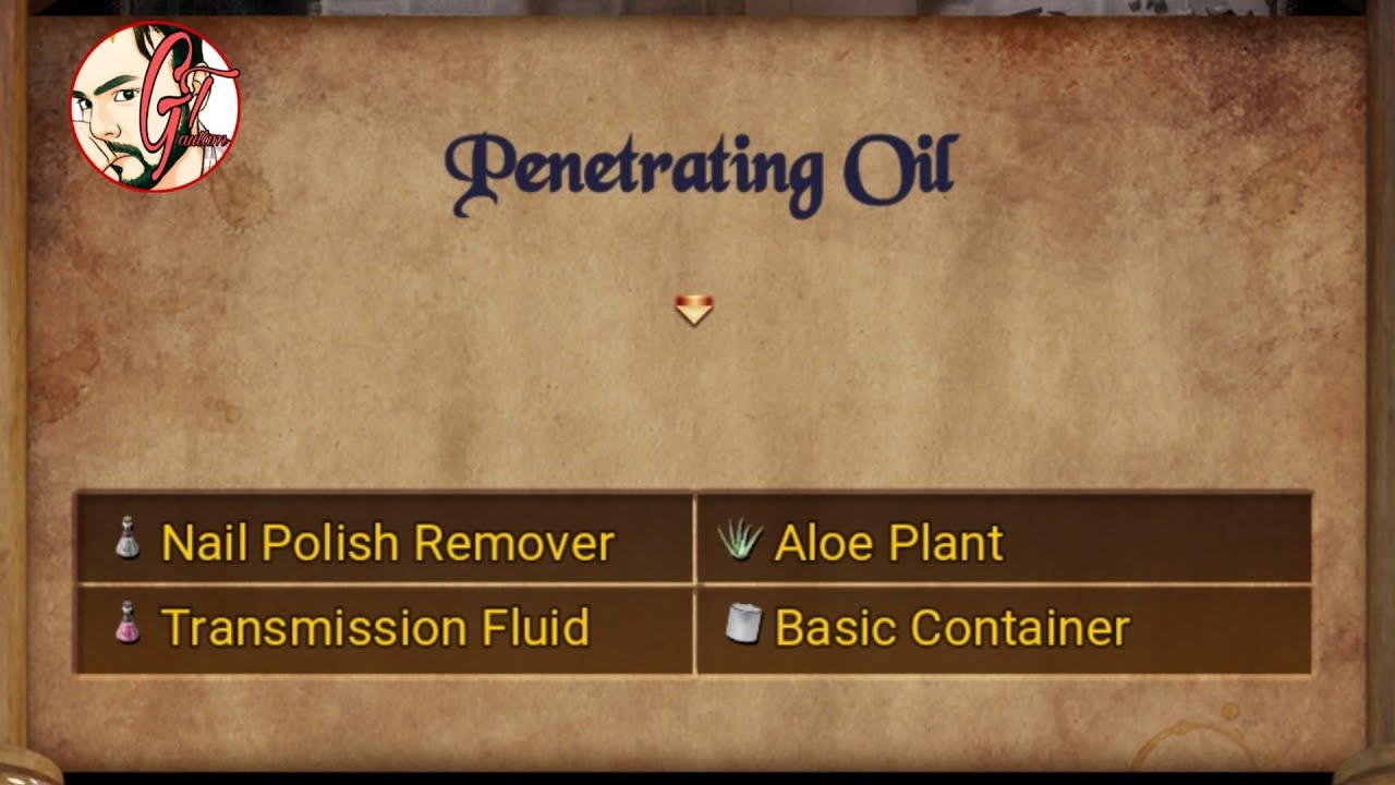 Penetrating Oil Crafting,Nail Polish Remover,Transmission Fluid Location in Treasure of Nadia