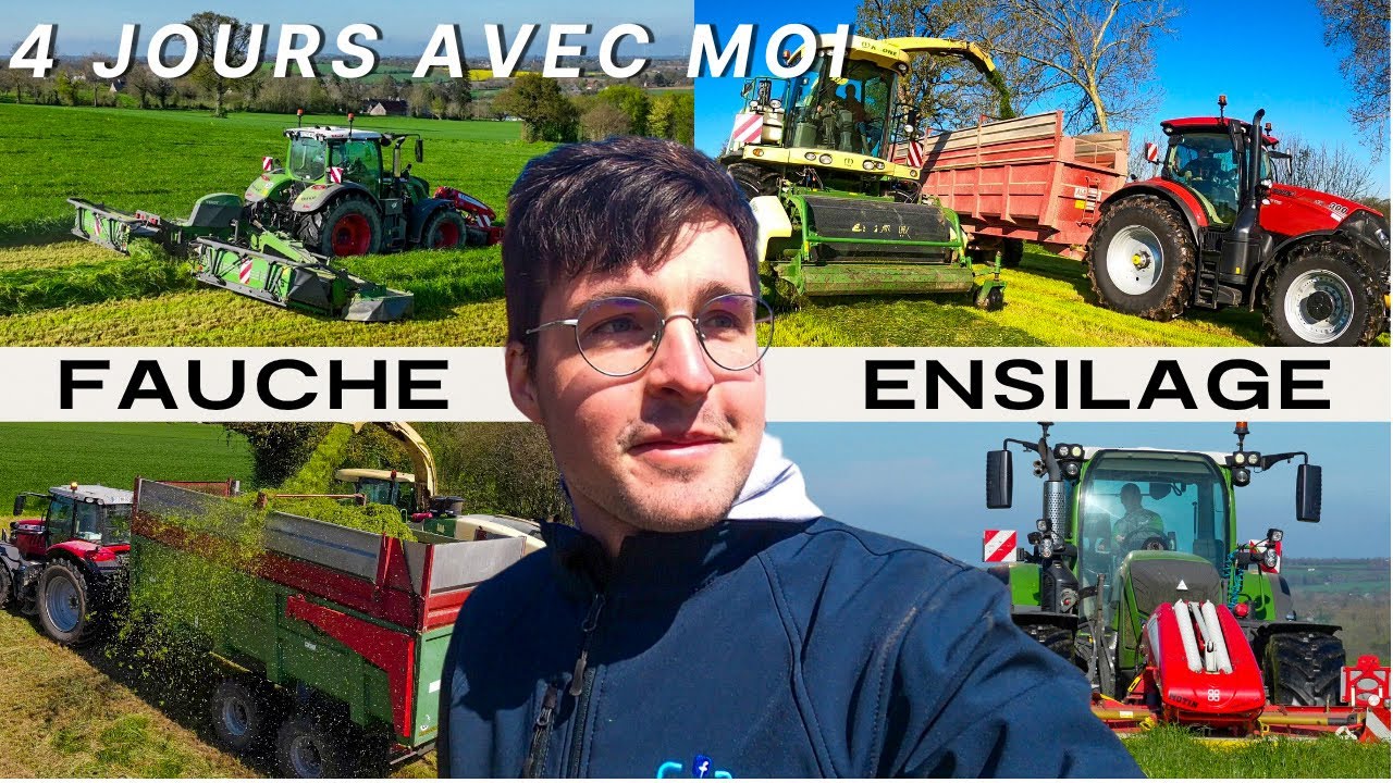 Fauche - Panne - Ensilage ! 4 jours avec moi ! 🔥