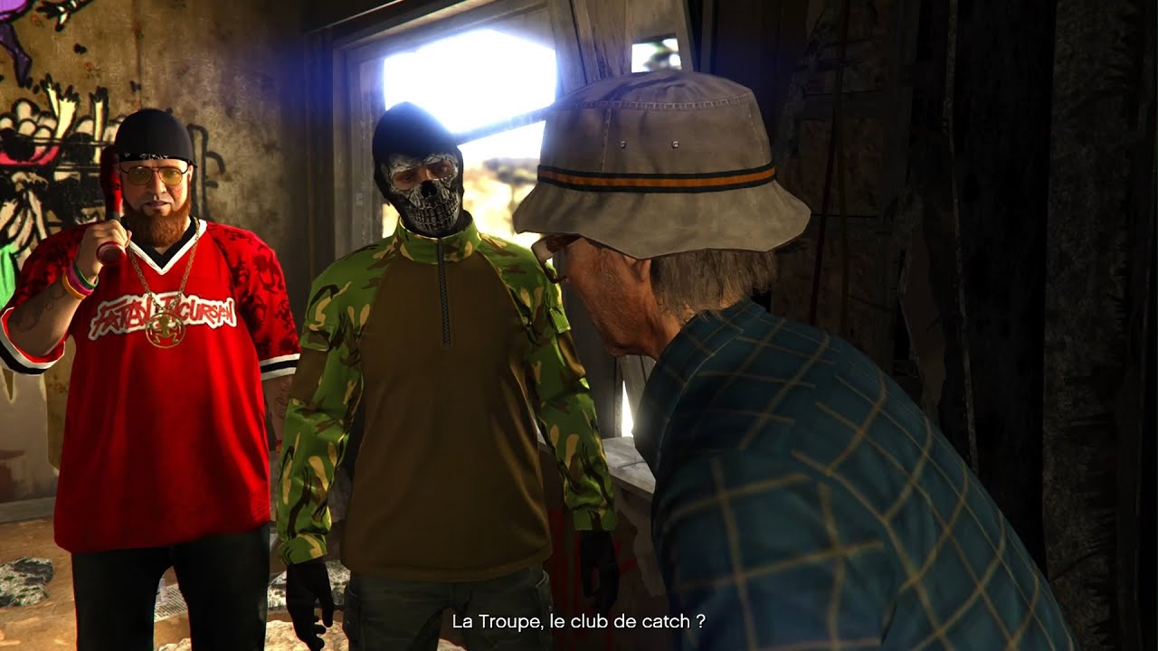 je fais la premiére mission de dax sur gta 5 online ps5