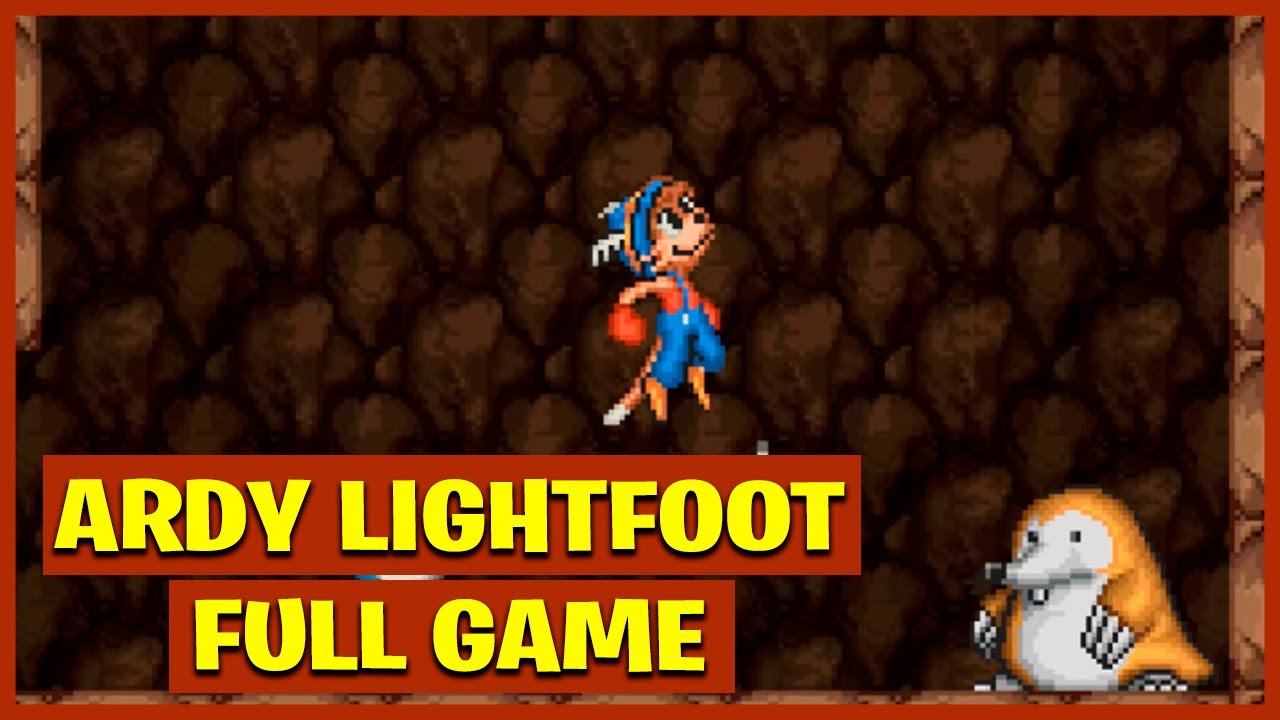 SNES Gameplay - Ardy Lightfoot [4K 60fps]