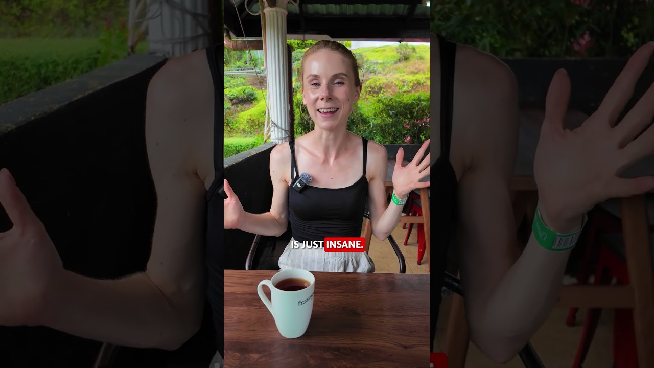Brits Try Malaysian Tea ☕️ #cameronvalleytea #tea #cameronhighlands