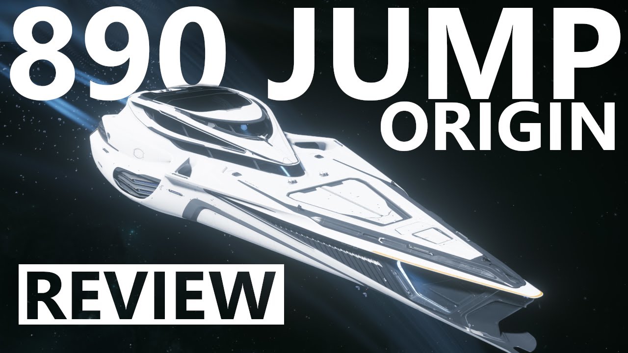 Star Citizen 4.1/4.0.2 - 10 Minutes More or Less Ship Review - ORIGIN 890 JUMP