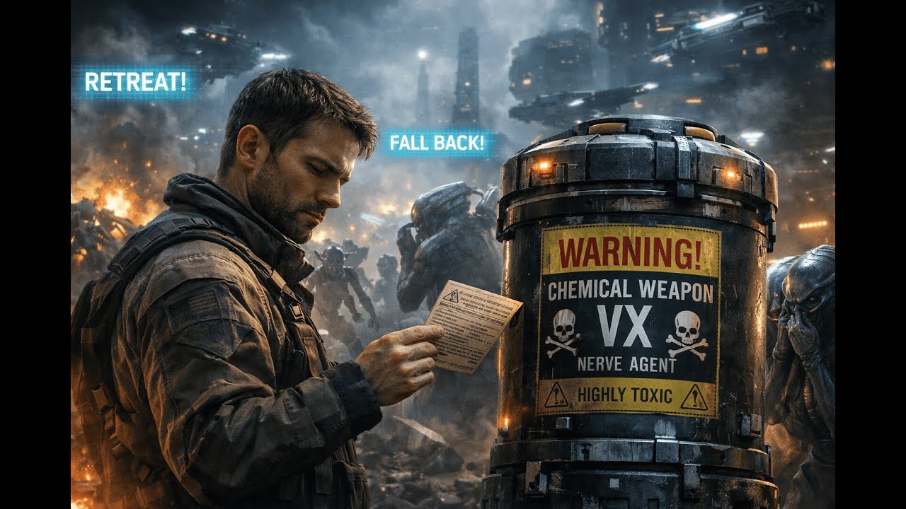 Everyone Fled the Chemical Weapon&mdash;Humans Read the Label First | Human Reputation / Power Shift | HFY