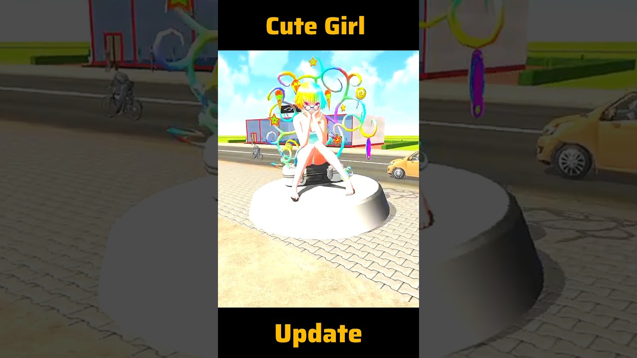 New Cute Girl Update 😍 in Indian Theft Auto Simulator &ndash; New Character + Features! 🎮