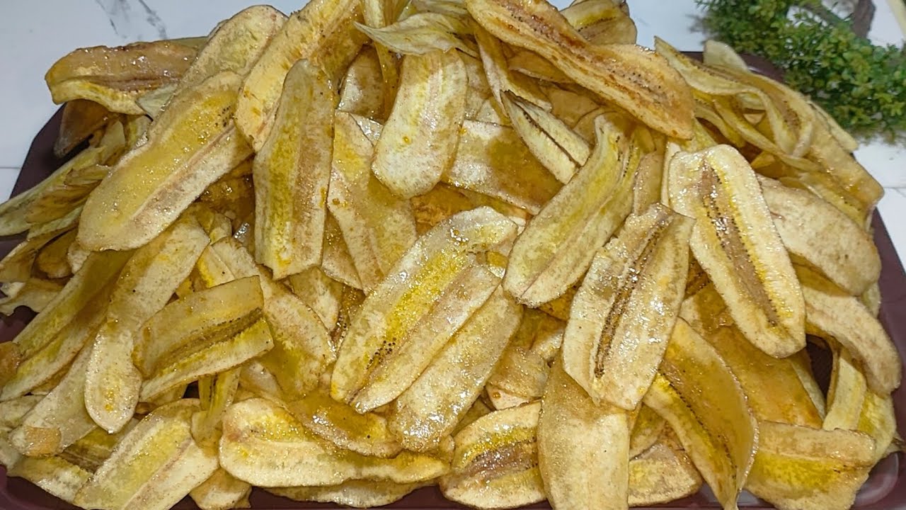 RESEP KERIPIK PISANG MANIS SUPER RENYAH TAHAN LAMA