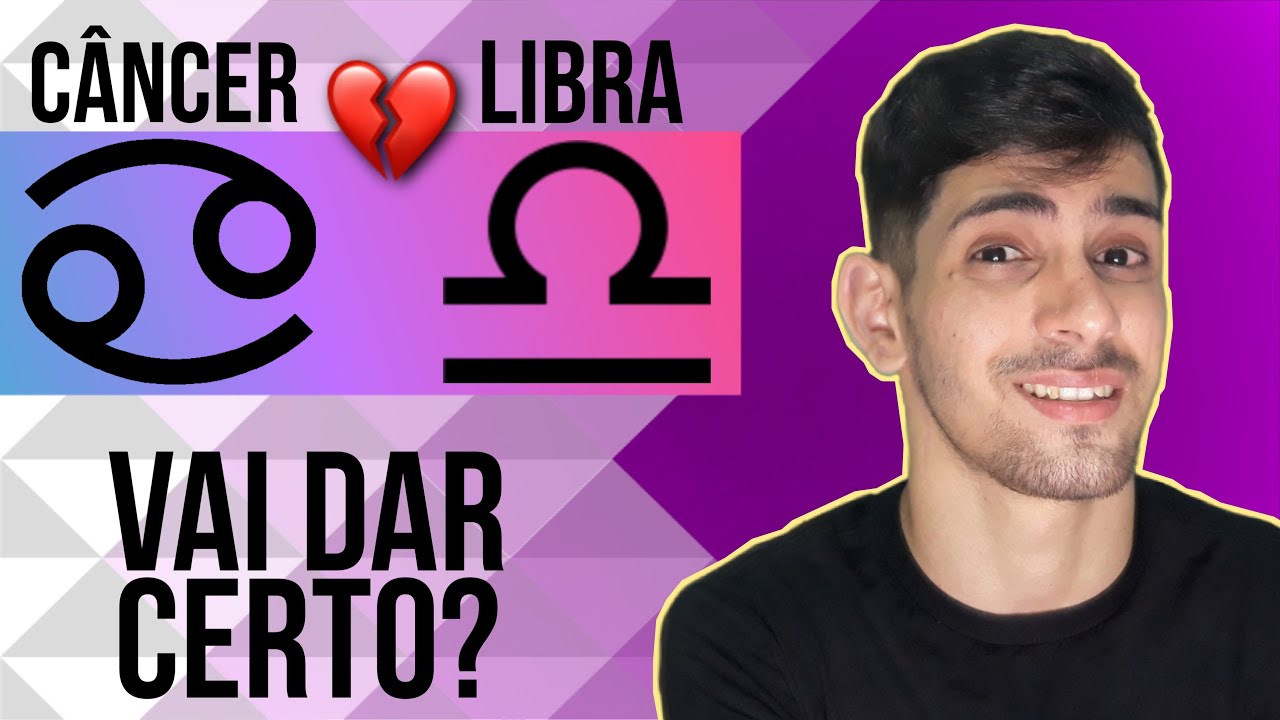 A relação entre Câncer e Libra