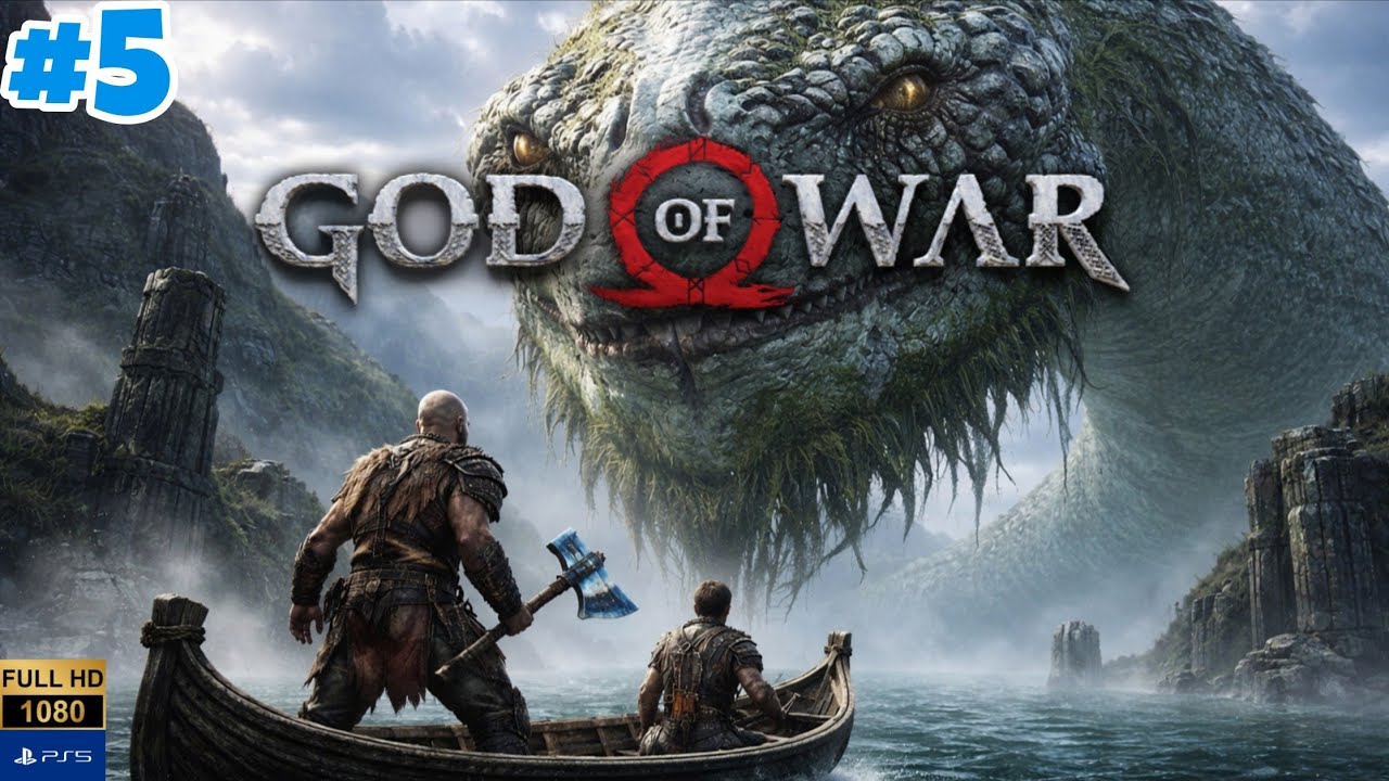 Meeting the World Serpent | Mountain’s Base & Black Breath | God of War (2018) | PS5 | BITTUgaming