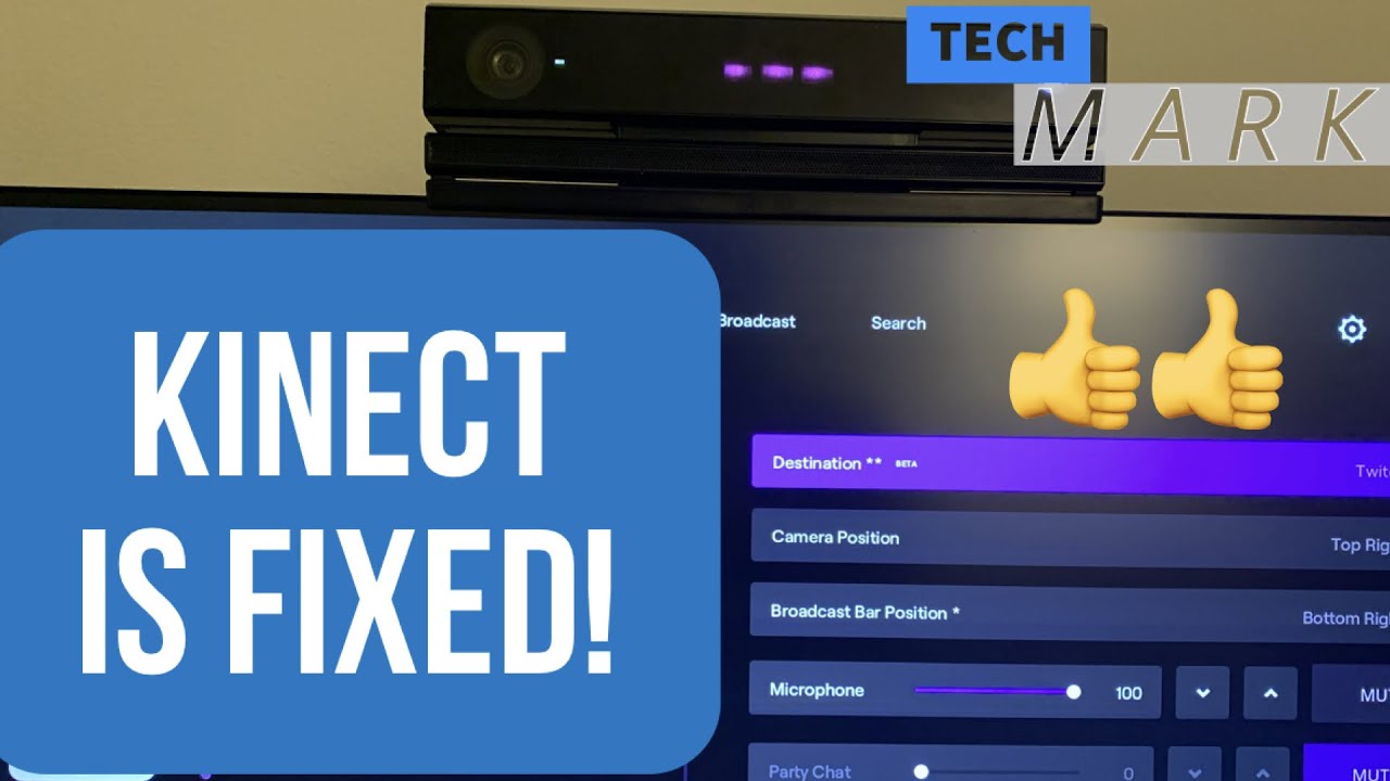 The Kinect is FINALLY FIXED! | How to get the Xbox Kinect to work with twitch streaming!