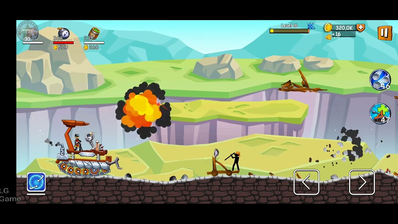 The Tank Stick Man LV11 20 Boss